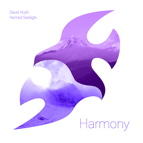 Harmony album cover with two interlocking doves